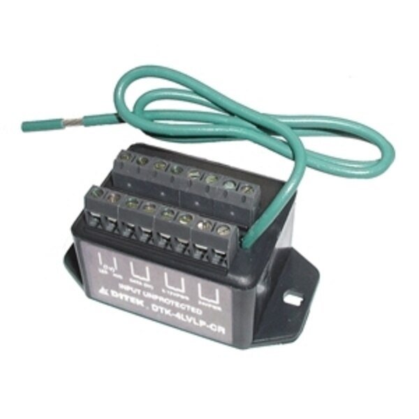 CARD READER SURGE PROTECTION, 12V POWER, 24V POWER, , Ditek, Mfr#: 259391